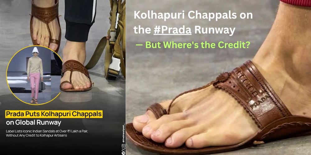 Kolhapuri chappals on the Prada Runway
