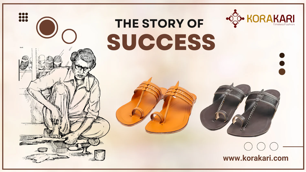 The Story of Success Of Korakari Kolhapuri Chappal