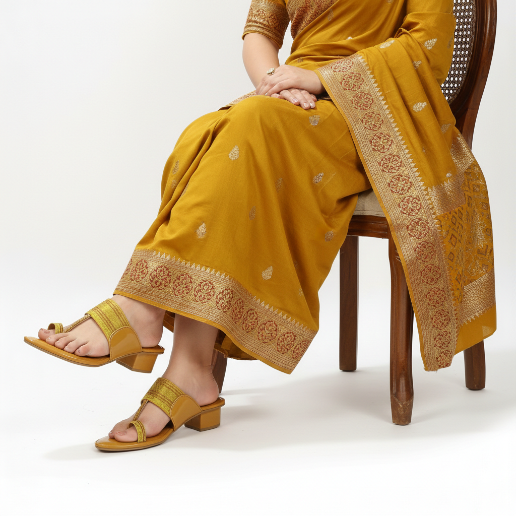 Haldi - Kolhapuri sandals