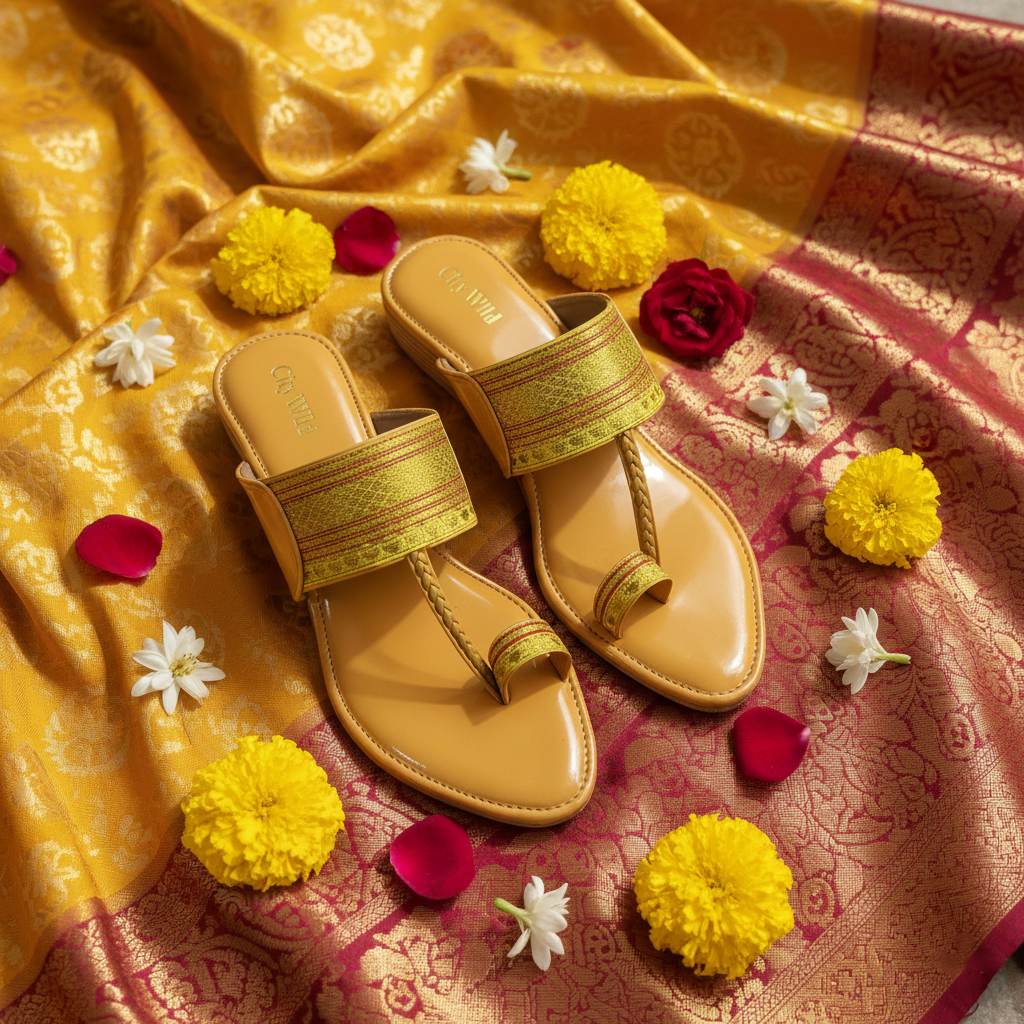 Haldi - Kolhapuri sandals