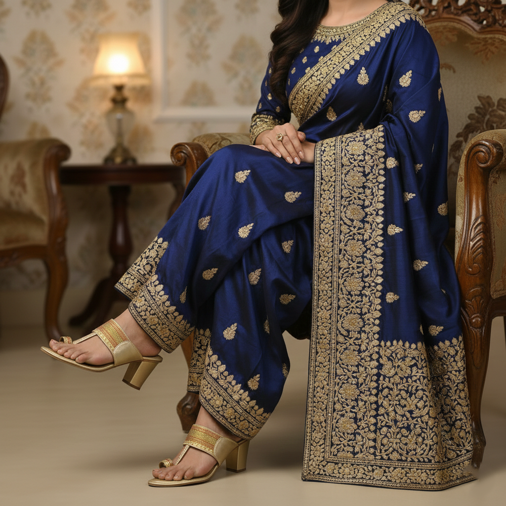 Lotus - Kolhapuri sandals