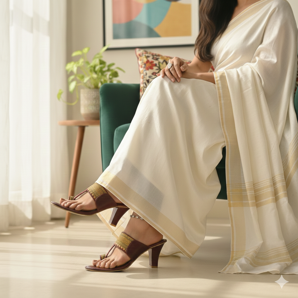 Kumkum - Kolhapuri sandals