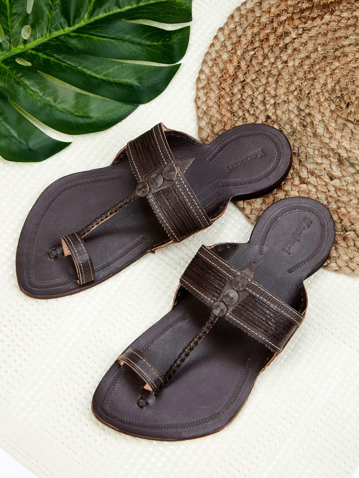 Original Brown - Men Kolhapuri Chappal