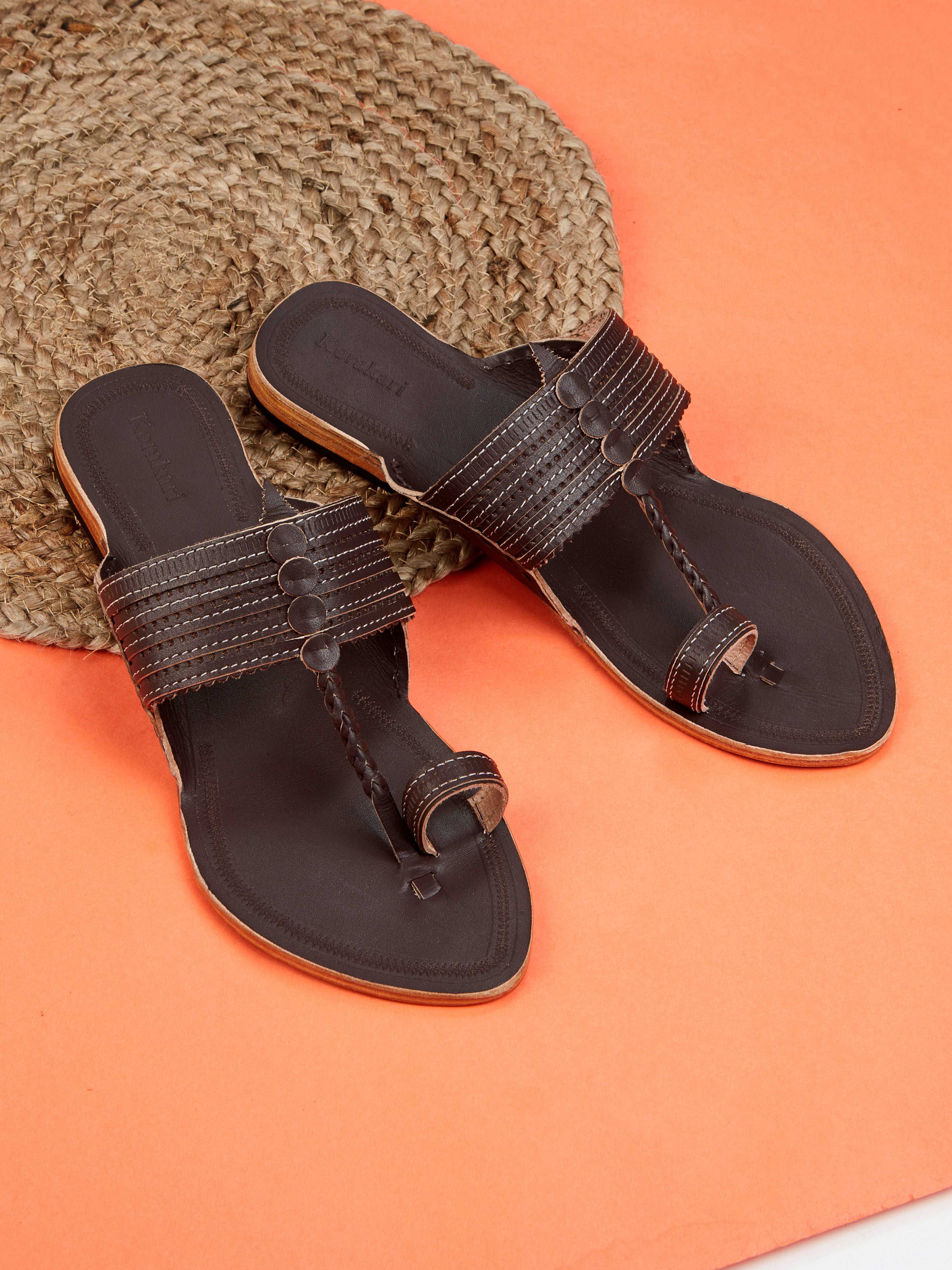 Regular Brown - Men's Kolhapuri Chappal