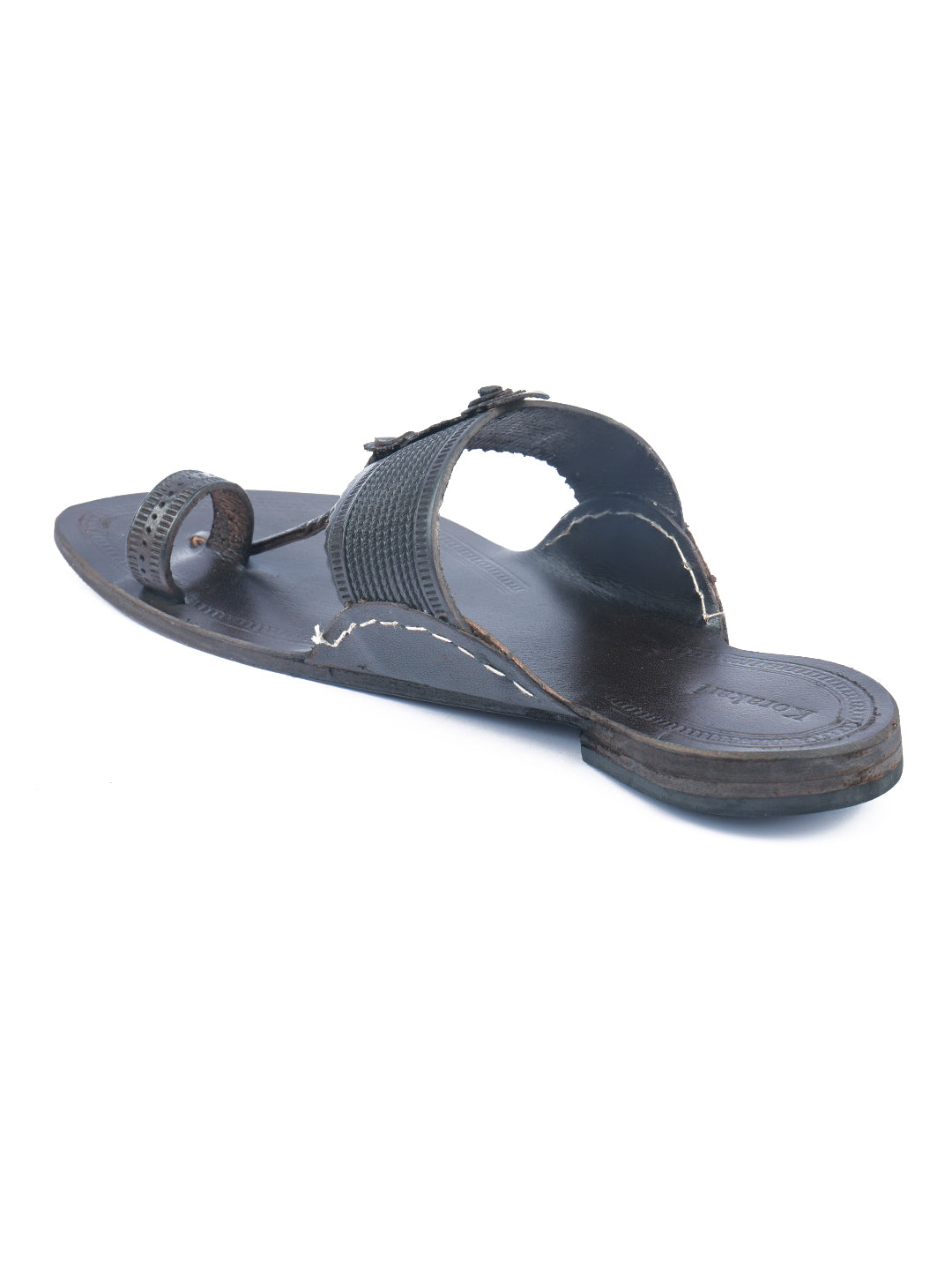 Resilient Brown Men's Kolhapuri Chappal