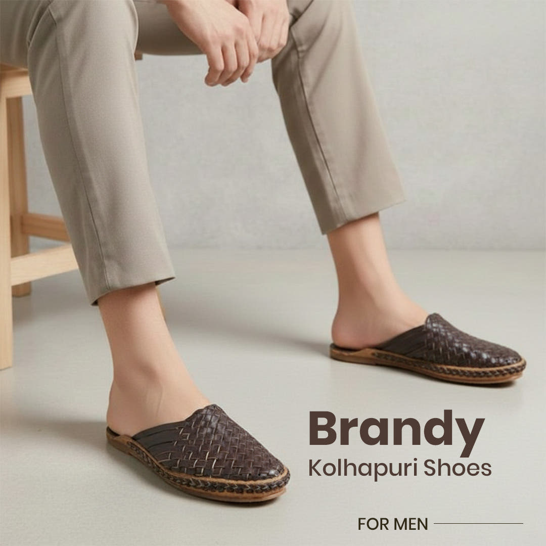 Brandy kolhapuri shoes for men