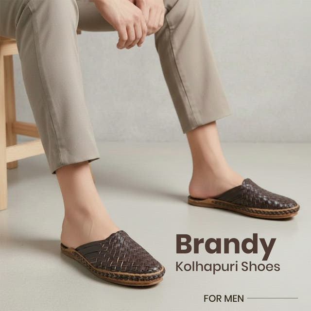 Brandy kolhapuri shoes for men