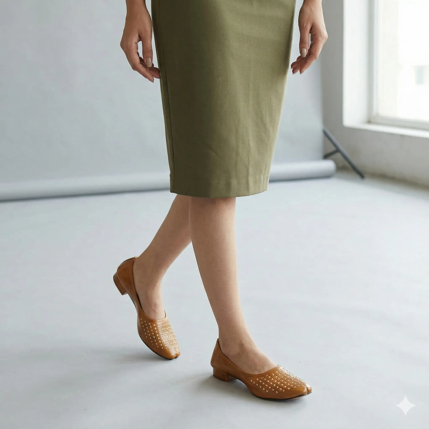 Sitara - Tan Punjabi Jutti