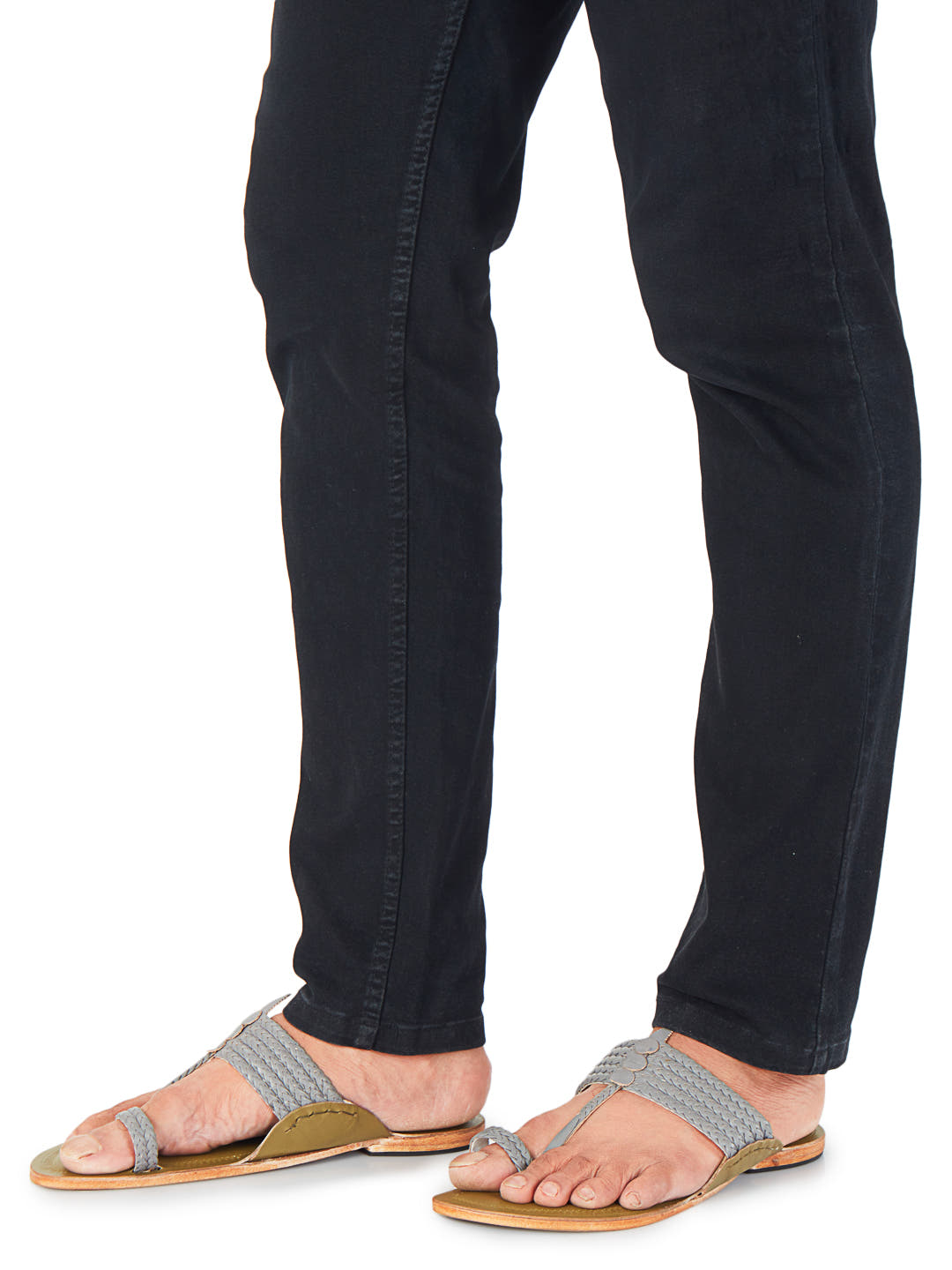 Modern - Six Braids - Men's Kolhapuri Chappal