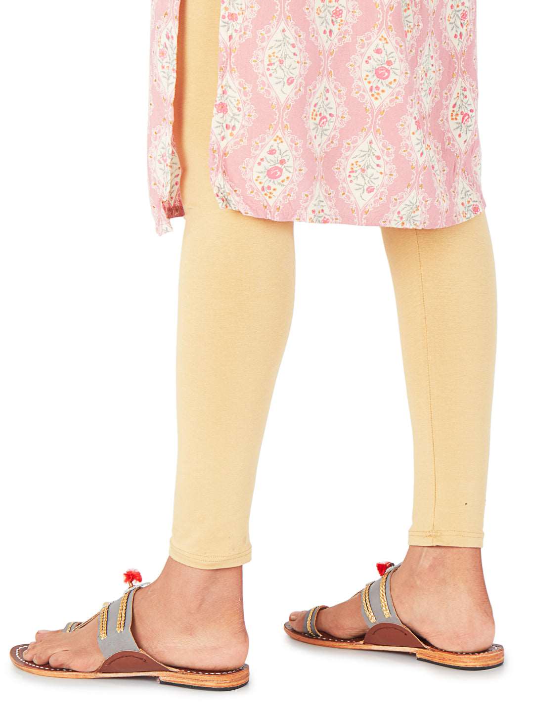 Headturner Grey-women's kolhapuri chappal