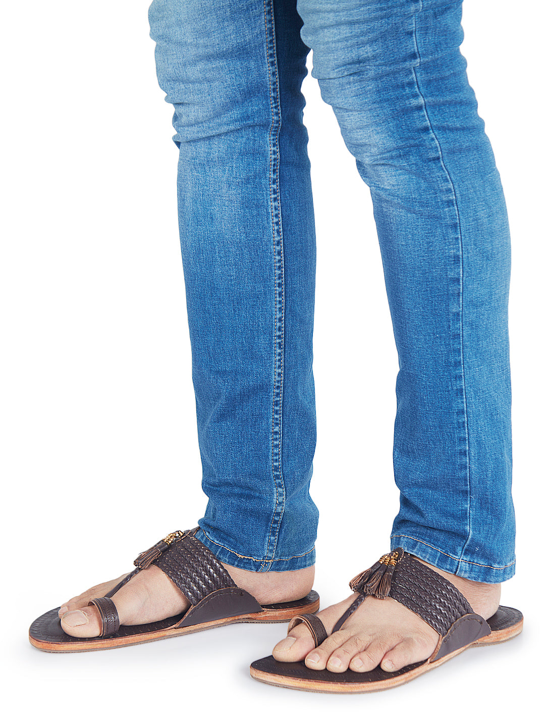 Wedding Chic - Brown - Kolhapuri Chappal for men