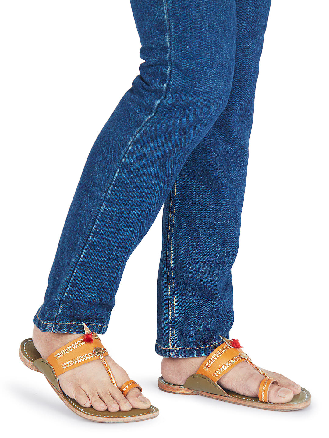 Wedding Two Toner Men Wedding Kolhapuri Chappal