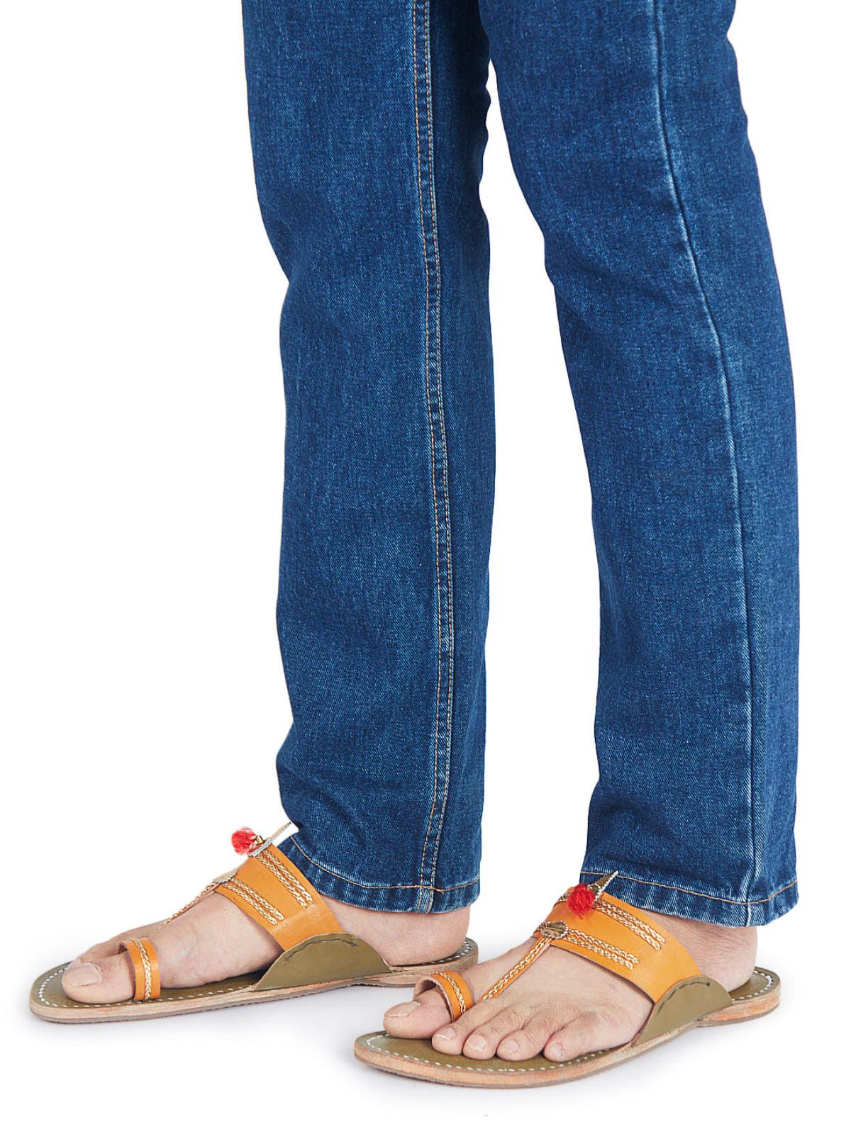 Wedding Two Toner Men Wedding Kolhapuri Chappal