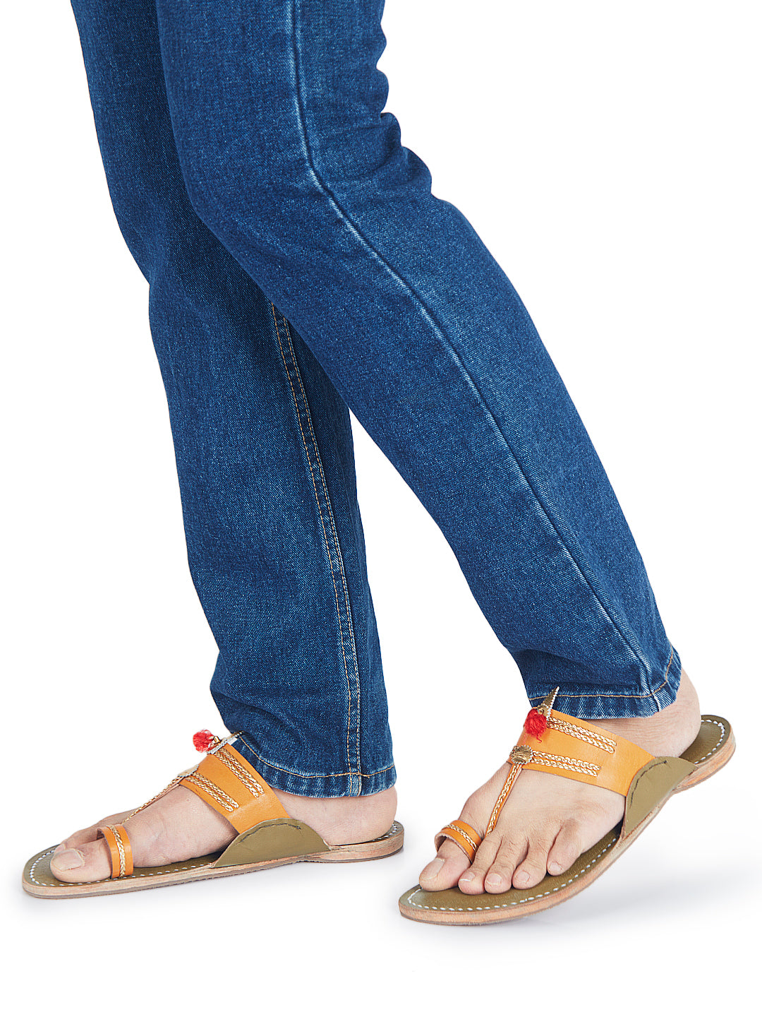 Wedding Two Toner Men Wedding Kolhapuri Chappal