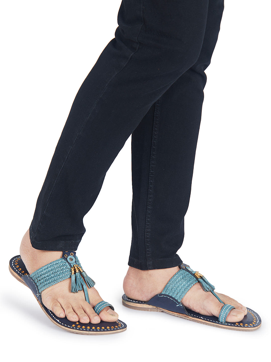 Wedding Blues Men Kolhapuri Chappal