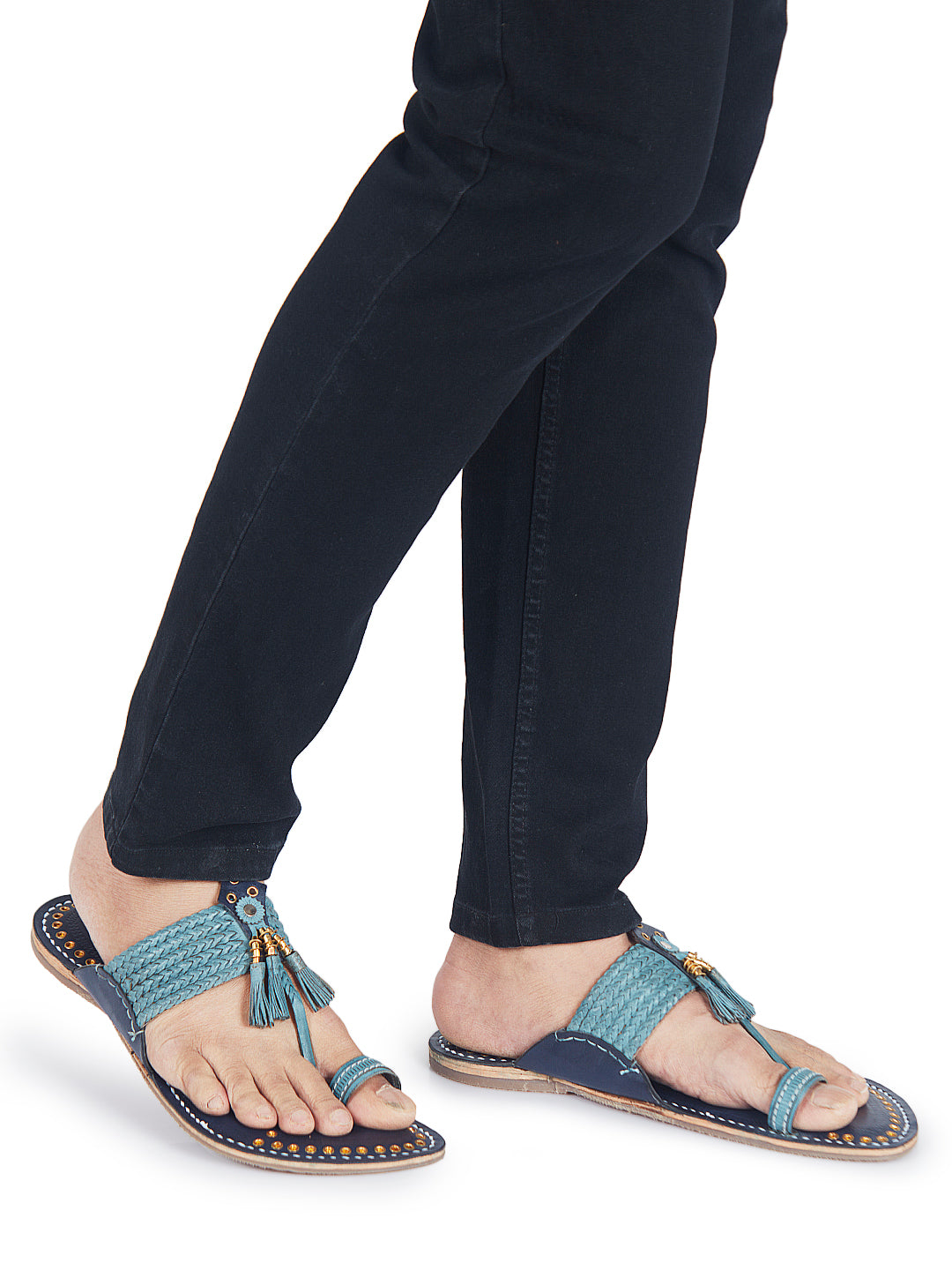 Wedding Blues Men Kolhapuri Chappal