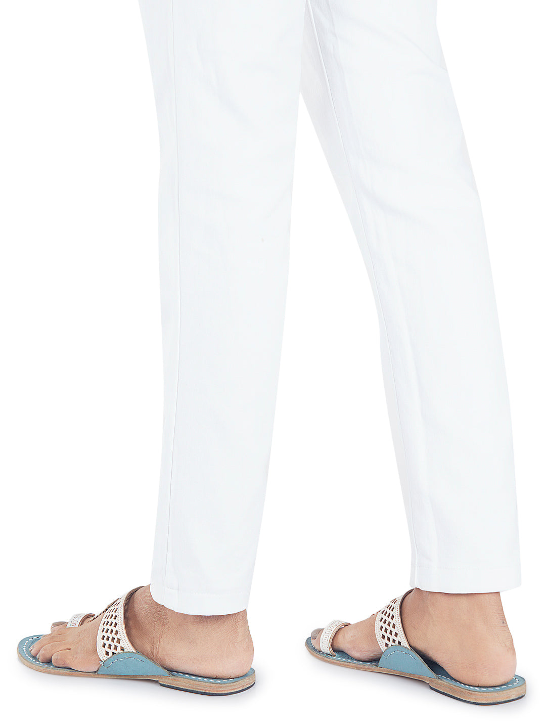 White Diamonds Women's kolhapuri chappal