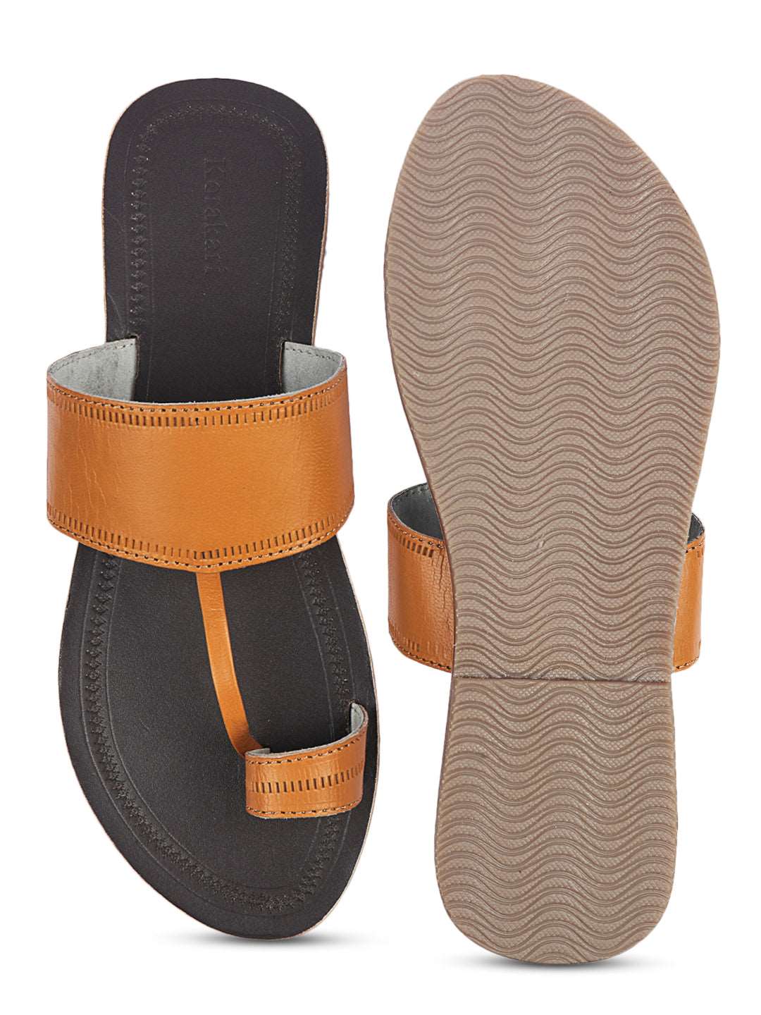 Regular - Two Tone Men's Kolhapuri Chappal