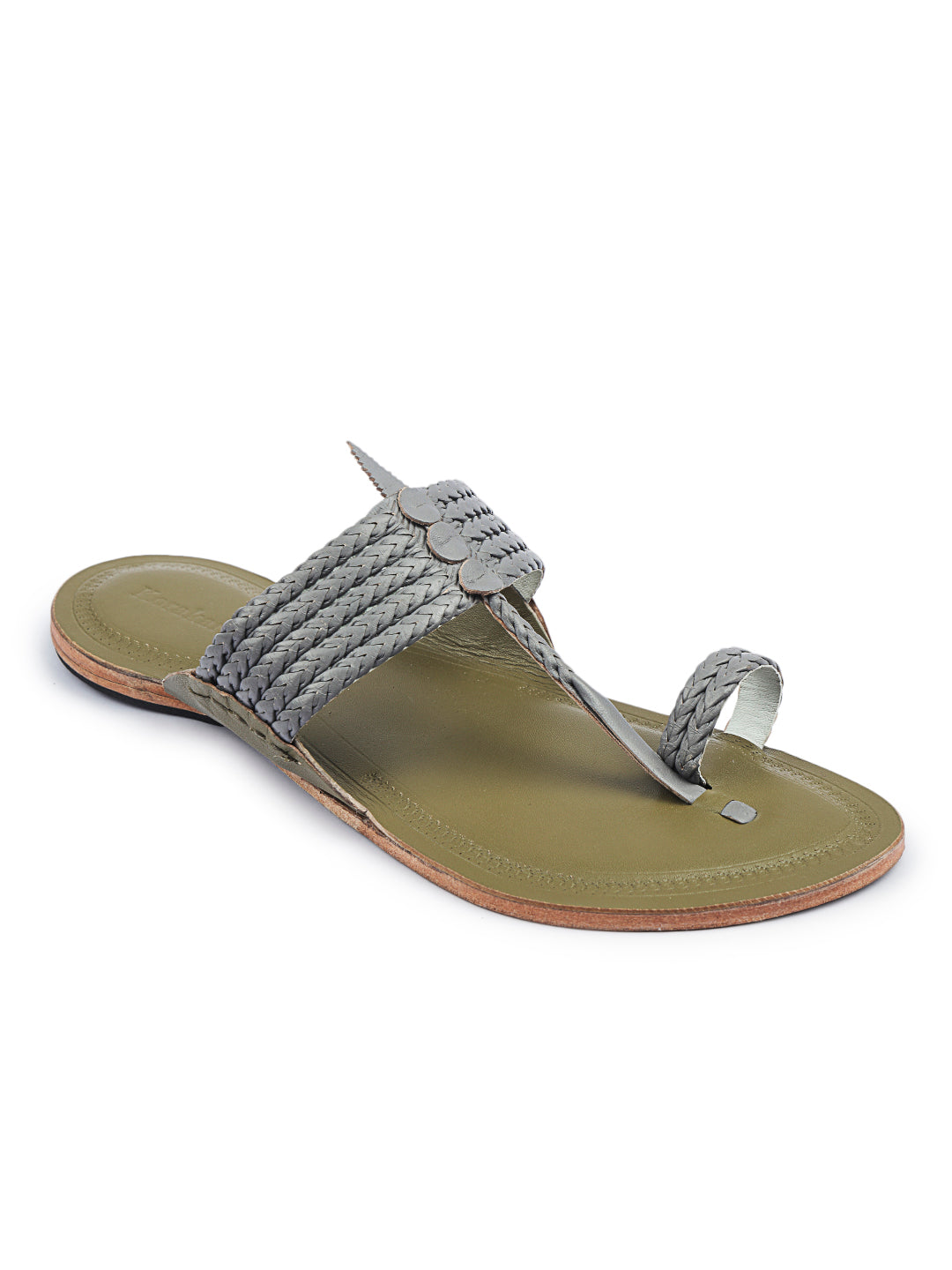 Modern - Six Braids - Men's Kolhapuri Chappal