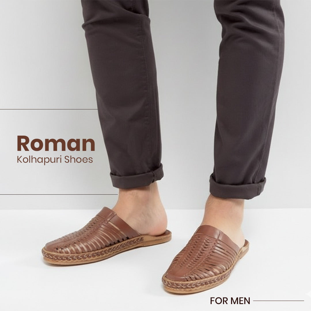 Roman - Kolhapuri Shoes (Bantu) for Men