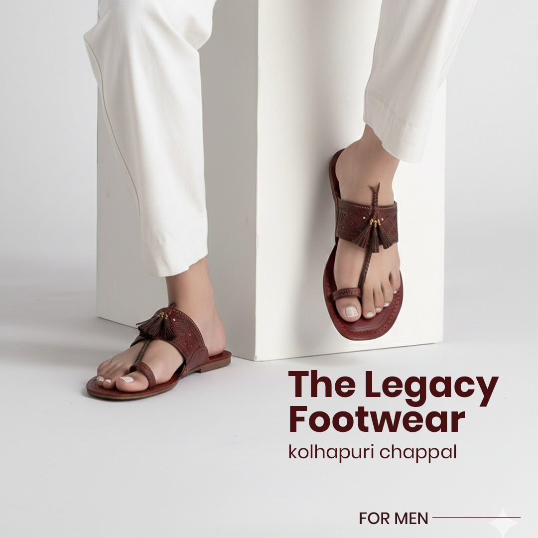 The Legacy Footwear - Men Kolhapuri Chappal