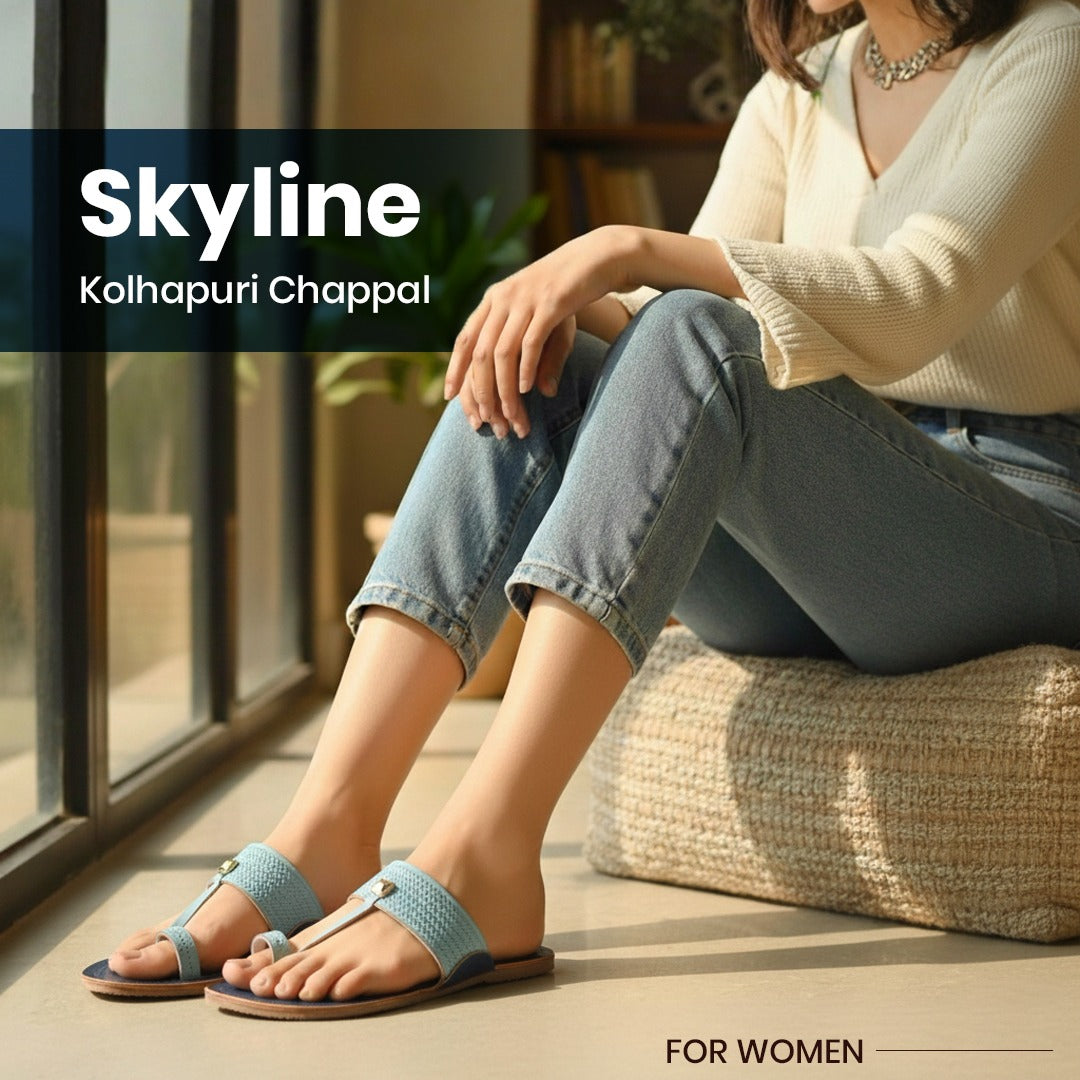 skyline Kolhapuri Chappal for women