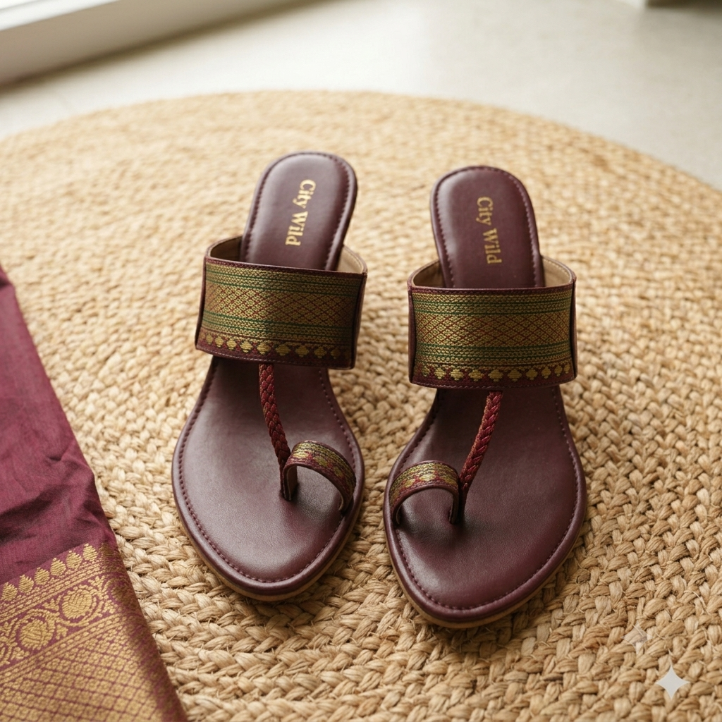 Kumkum - Kolhapuri sandals