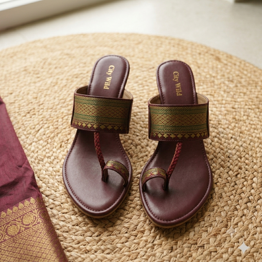Kumkum - Kolhapuri sandals