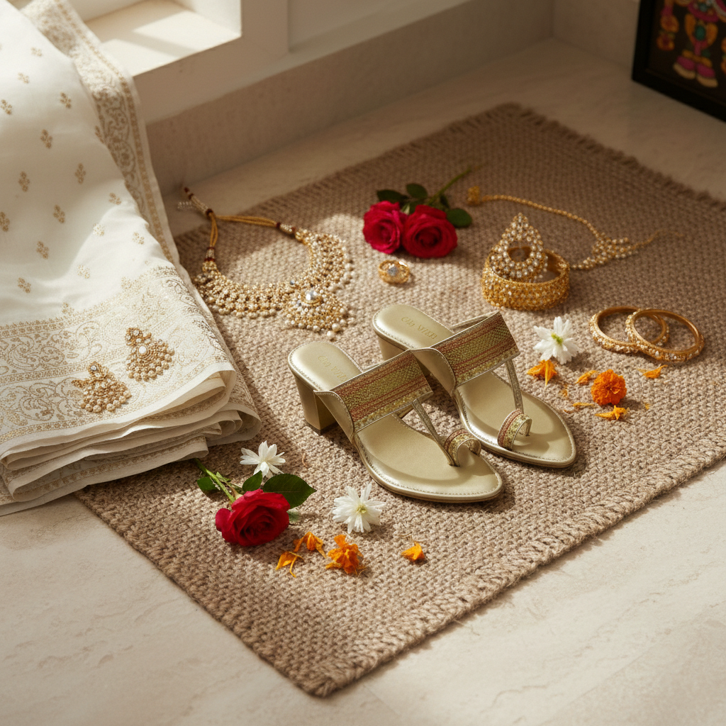 Lotus - Kolhapuri sandals