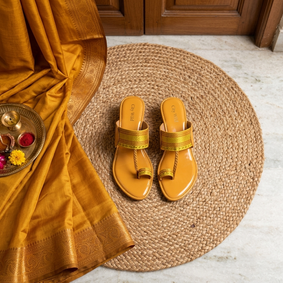 Haldi - Kolhapuri sandals