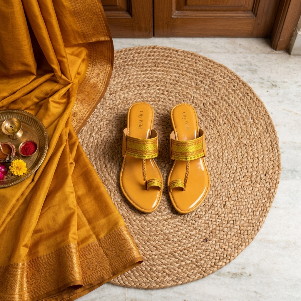 Haldi - Kolhapuri sandals