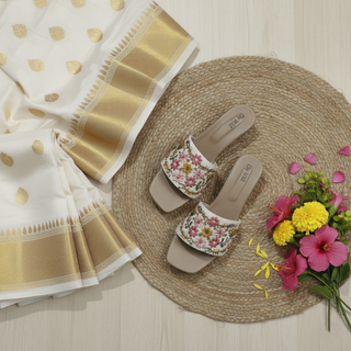 Shehzaadi - White Slip-On