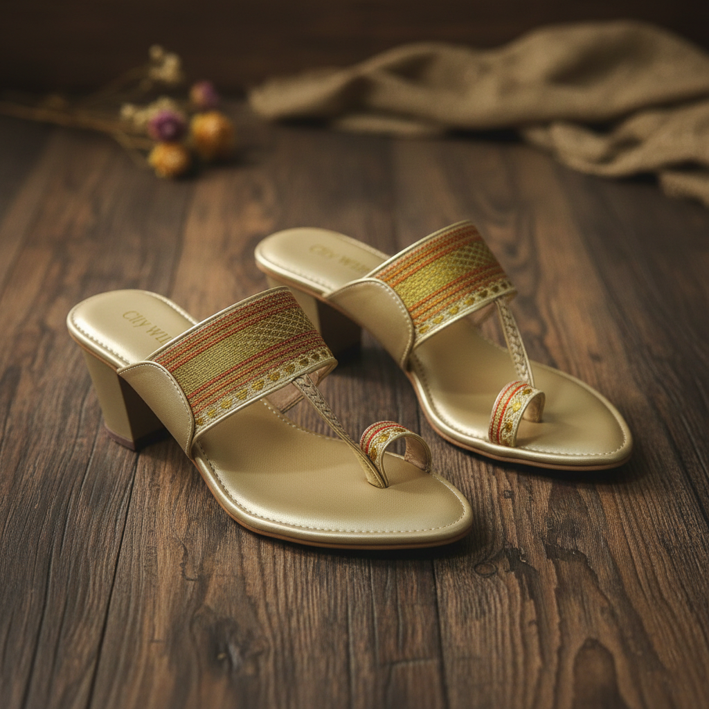 Lotus - Kolhapuri sandals