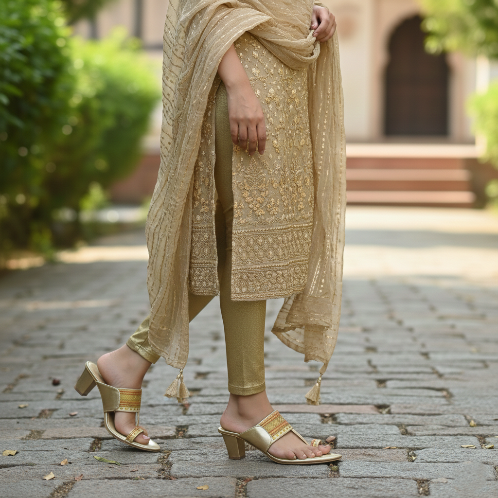 Lotus - Kolhapuri sandals