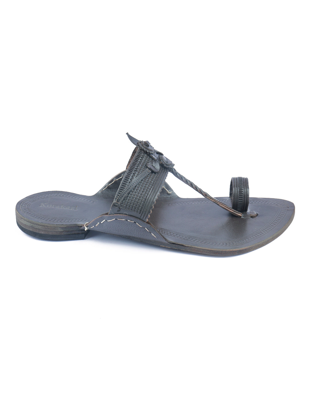 Brown Bomber Men's Kohlapuri Chappal