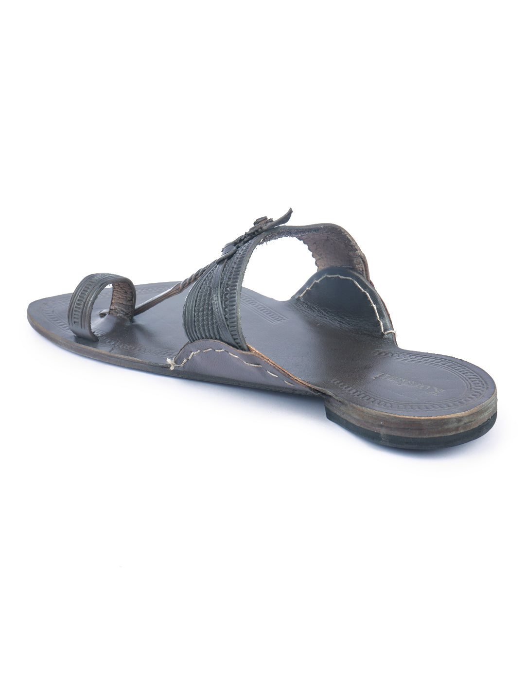 Brown Bomber Men's Kohlapuri Chappal