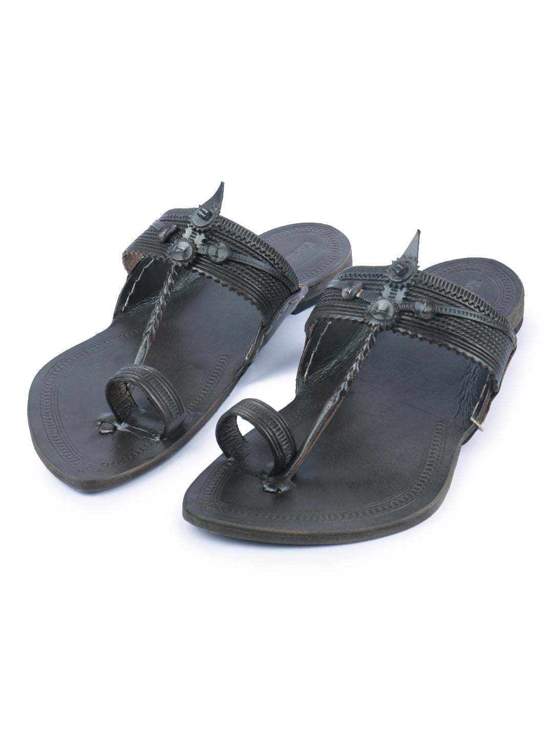 Brown Bomber Men's Kohlapuri Chappal