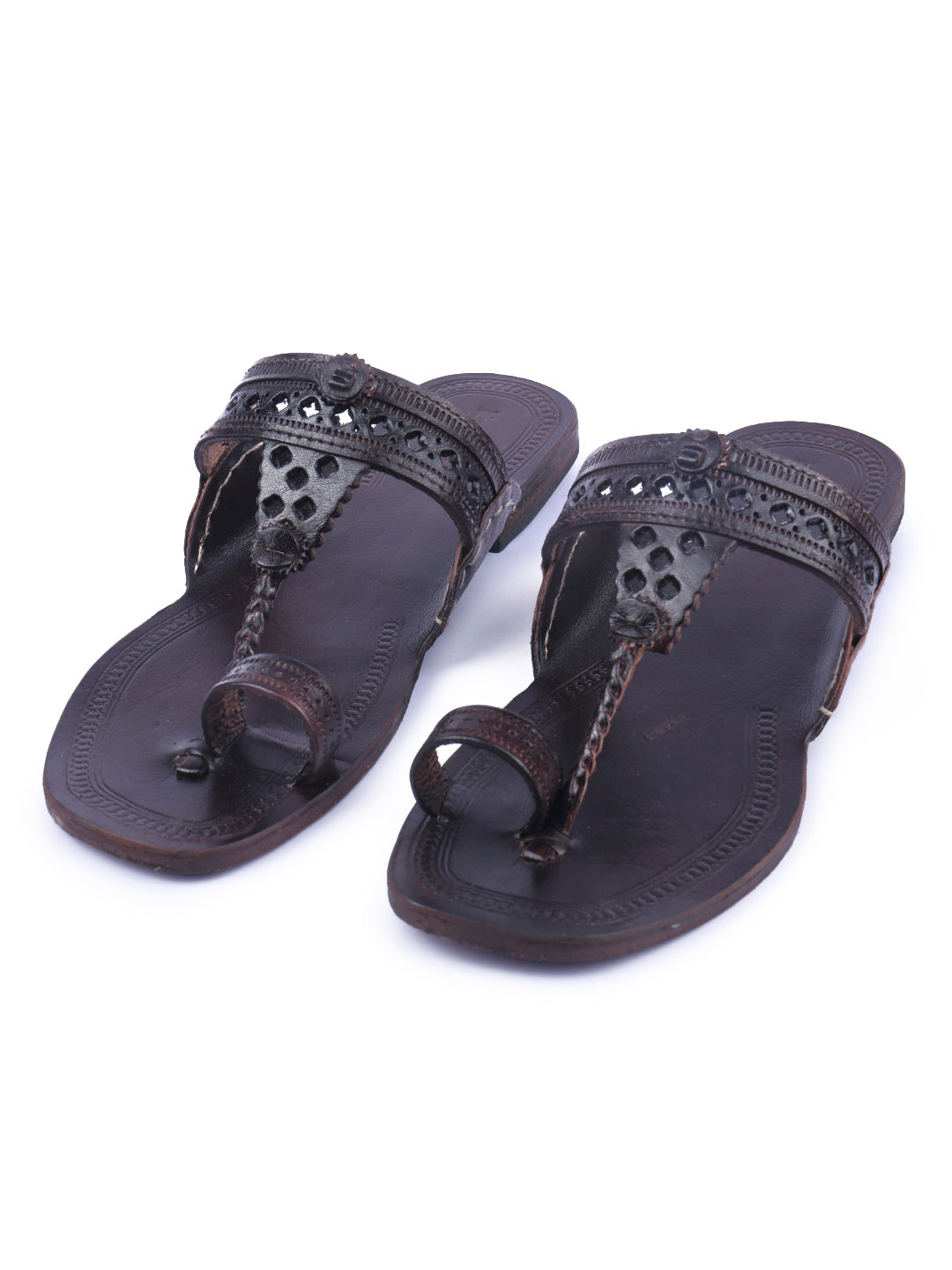 Comfort Brown Women's Kolhapuri Chappal