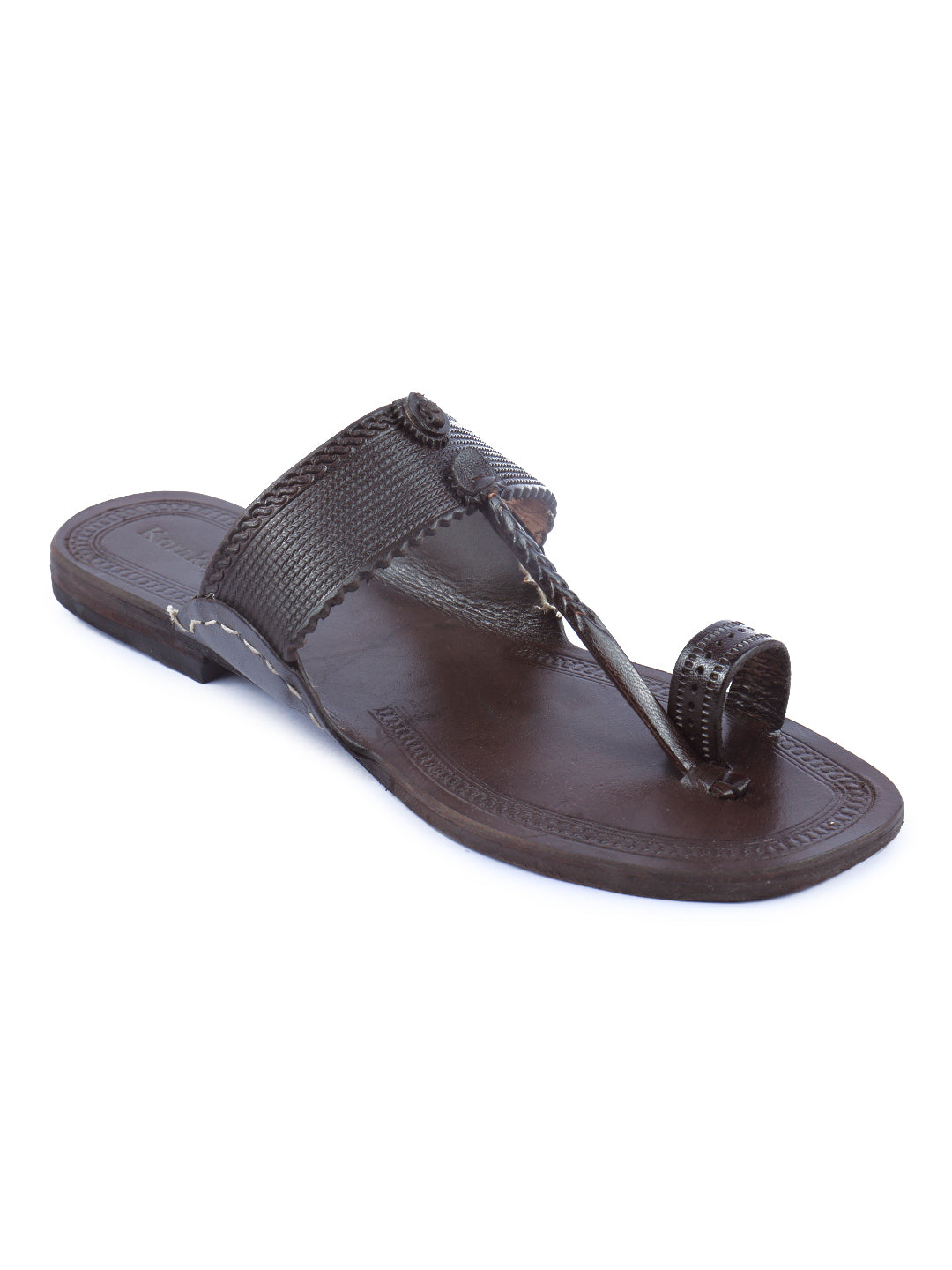 9 Braids Women's Kolhapuri Chappal