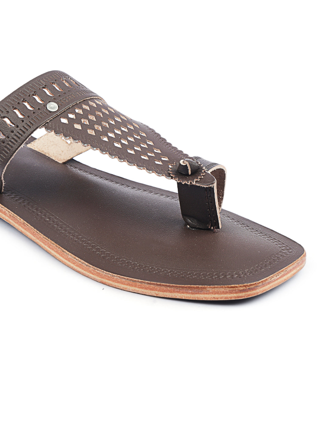 Chic Brown best women's kolhapuri chappal