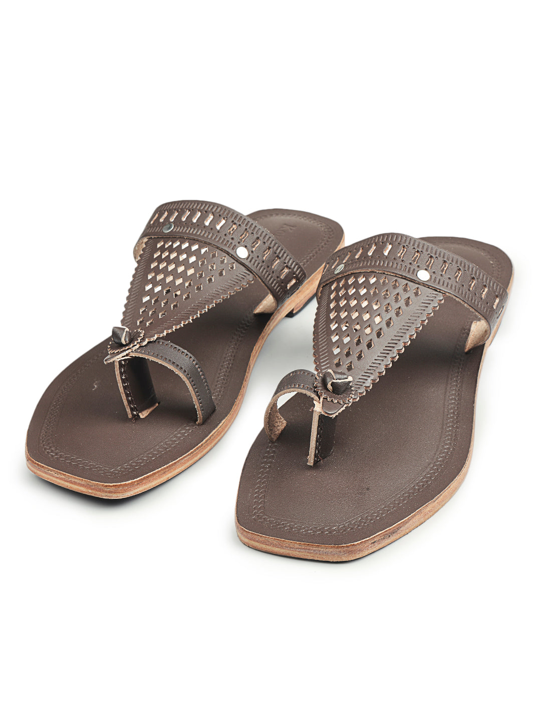 Chic Brown best women's kolhapuri chappal