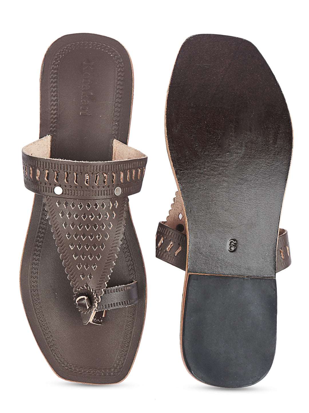 Chic Brown best women's kolhapuri chappal