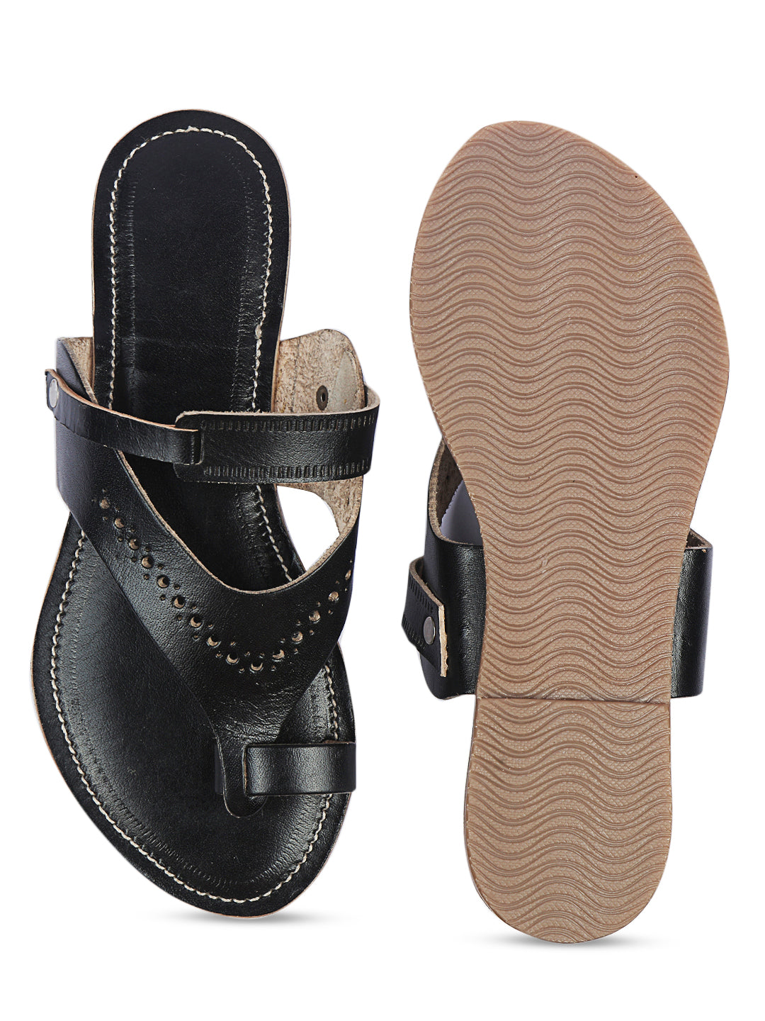 Women's Kolhapuri Chappal with Heels