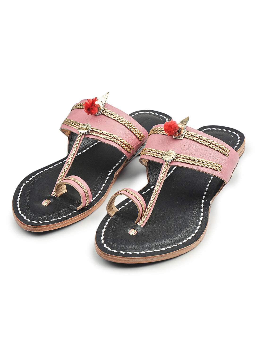 Headturner Pink - Kolhapuri Chappal for Women