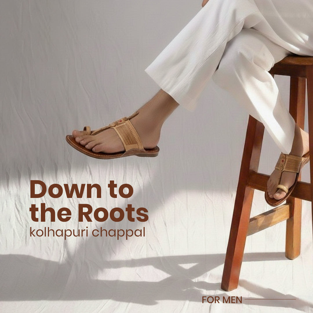 Down to the Roots - Men's Kolhapuri Chappal