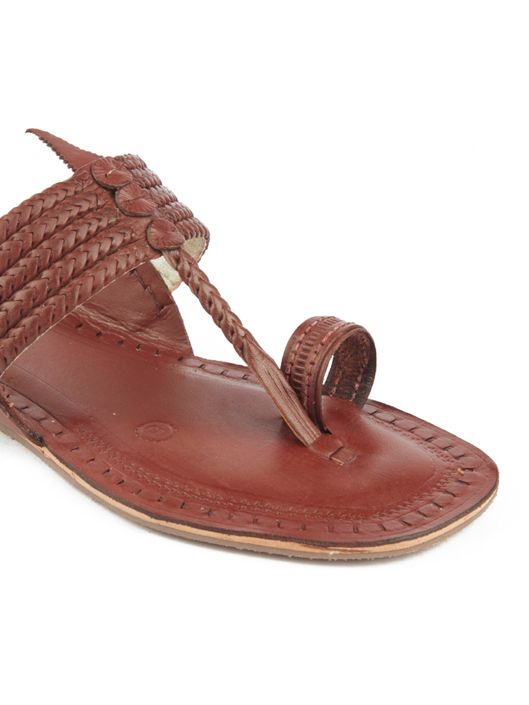 Woman in Red original kolhapuri chappal for women