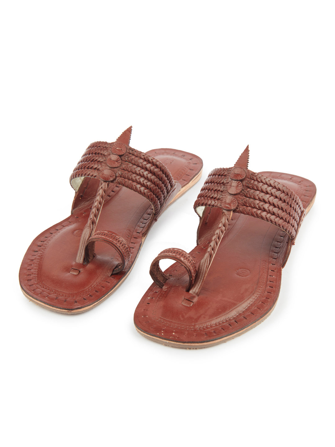 Woman in Red original kolhapuri chappal for women