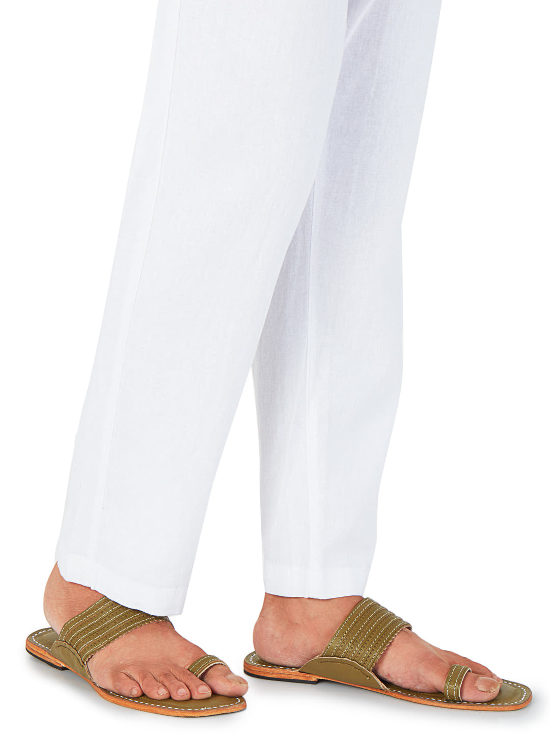 Stylish Grey Toes - Men Kolhapuri Chappal