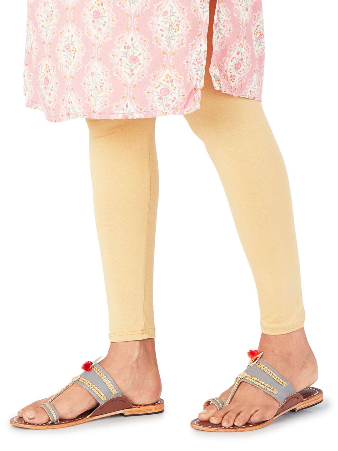 Headturner Grey-women's kolhapuri chappal