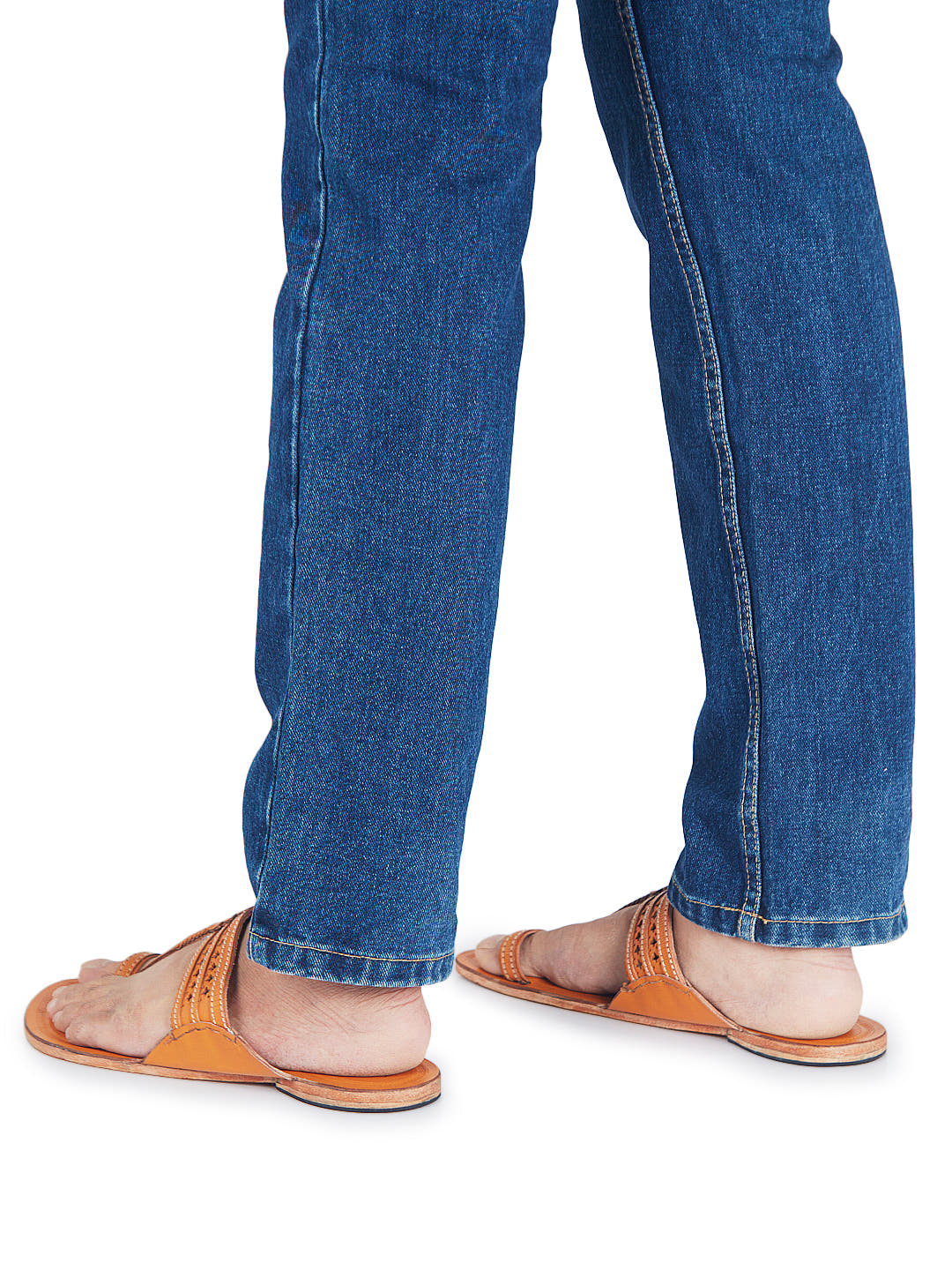Yellow - Men Kolhapuri Chappal